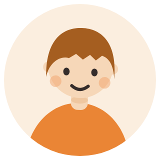 先輩社員のイラスト