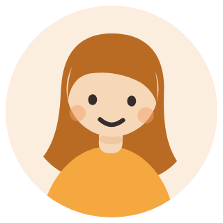 先輩社員のイラスト