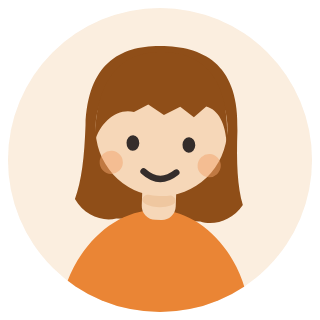 先輩社員のイラスト