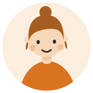 先輩社員のイラスト