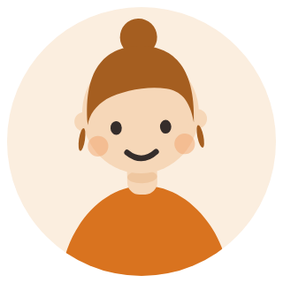 先輩社員のイラスト